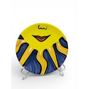 Rare Cirque Du Soleil Decorative Saltimbanco‎ LE Plate Sun Italy BOTTOM PLATE